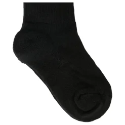 Zwarte Katoenen Geribbelde Sokken