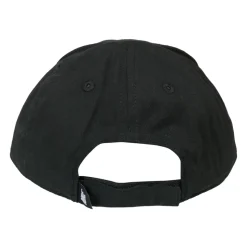 Zwarte Katoenen Pet met Klep