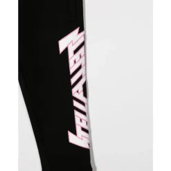 Zwarte Katoenen Sport Joggers