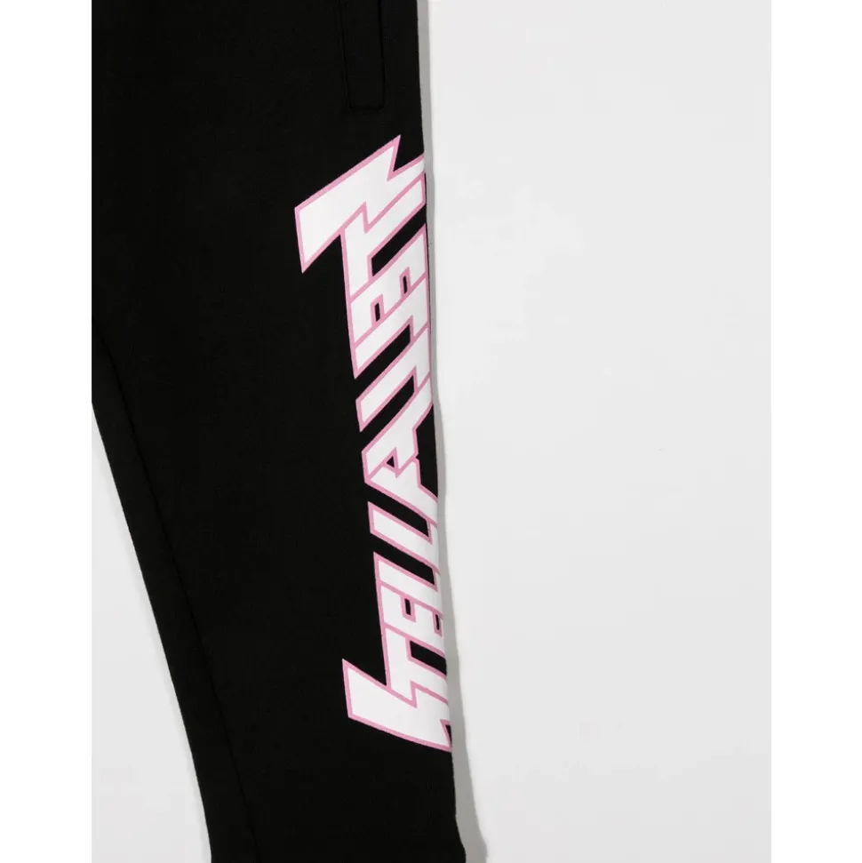 Zwarte Katoenen Sport Joggers