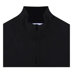 Zwarte kinder gilet met logopatch