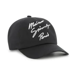 Zwarte Kinderen Baseballpet Parijse Stijl