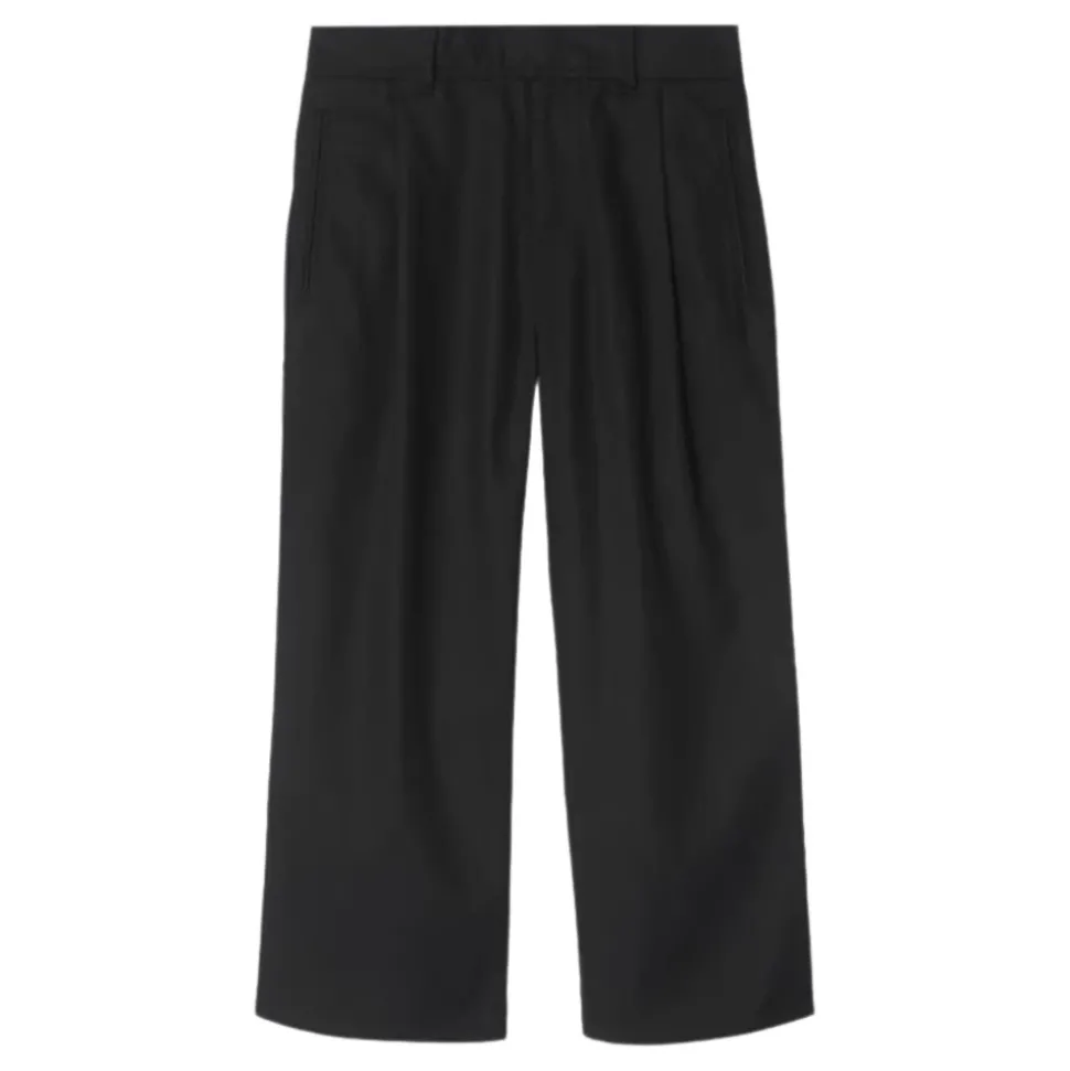 Zwarte Kinderen Straight Leg Broek