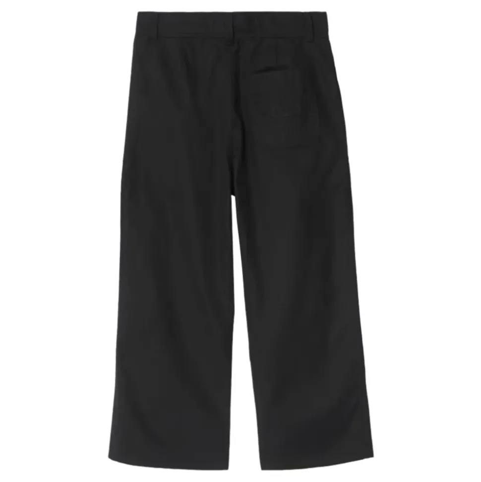 Zwarte Kinderen Straight Leg Broek