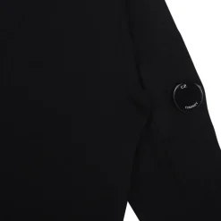 Zwarte Kinderen Sweatshirt met Logo Patch