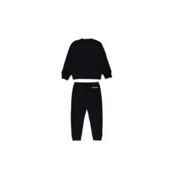 Zwarte Kinderjurken met Logo