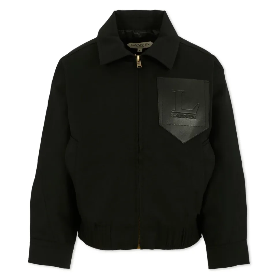 Zwarte Lange Mouw Ritsjas