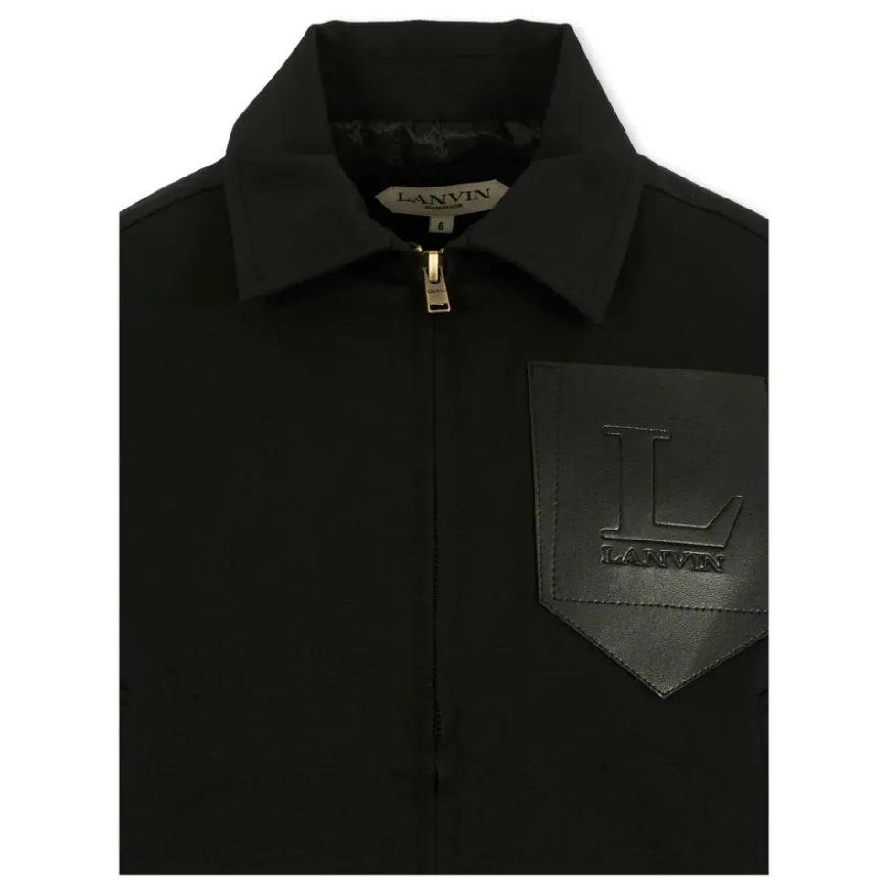 Zwarte Lange Mouw Ritsjas