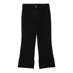 Zwarte Logo Appliqué Kinderbroek