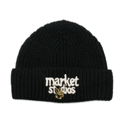 Zwarte Logo Hoed voor Jongen