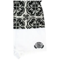 Zwarte Majolica Print Romper