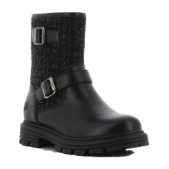 Zwarte Meisjes Kinder Motor Booties