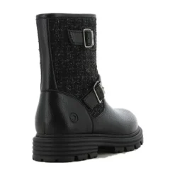 Zwarte Meisjes Kinder Motor Booties