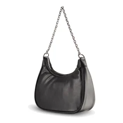 Zwarte Metalen Schoudertas