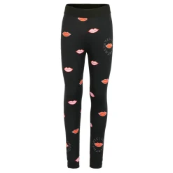 Zwarte Mond Print Leggings
