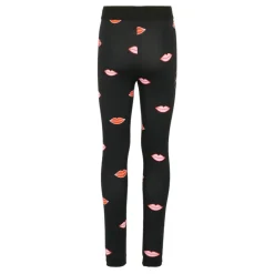 Zwarte Mond Print Leggings