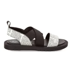 Zwarte open sandalen voor meisjes