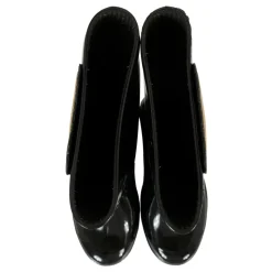 Zwarte regenlaarzen met Teddy Bear