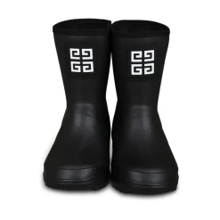 Zwarte regenlaarzen Waterdicht Flexibel Stijl