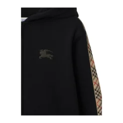 Zwarte rits hoodie met Equestrian Knight