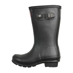 Zwarte Rubberen Regenlaarzen