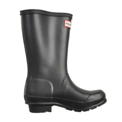 Zwarte Rubberen Regenlaarzen