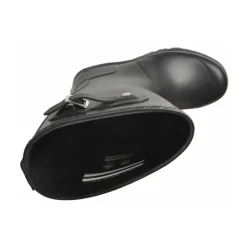 Zwarte Rubberen Regenlaarzen