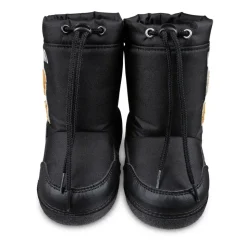 Zwarte Shearling Snowboots met Teddybeer