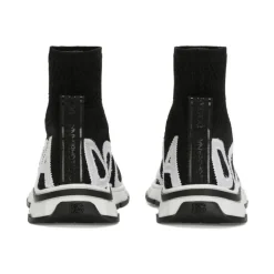 Zwarte Sneakers voor Kinderen met Merkdetails