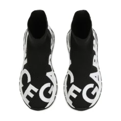 Zwarte Sneakers voor Kinderen met Merkdetails