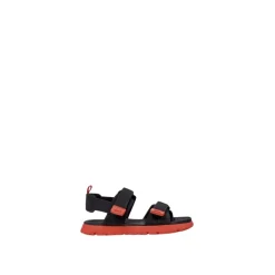 Zwarte sport sandalen voor kinderen