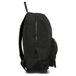 Zwarte Stoffen Rugzak met Iconisch Logo