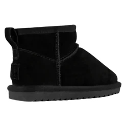 Zwarte Suède Kinderen Slip-On Laars