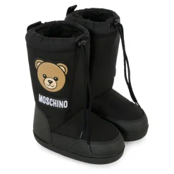 Zwarte Teddybeer Sneeuwlaarzen