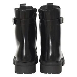 Zwarte veterlaarsjes voor meisjes