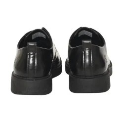 Zwarte veterschoenen voor meisjes