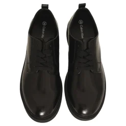 Zwarte veterschoenen voor meisjes