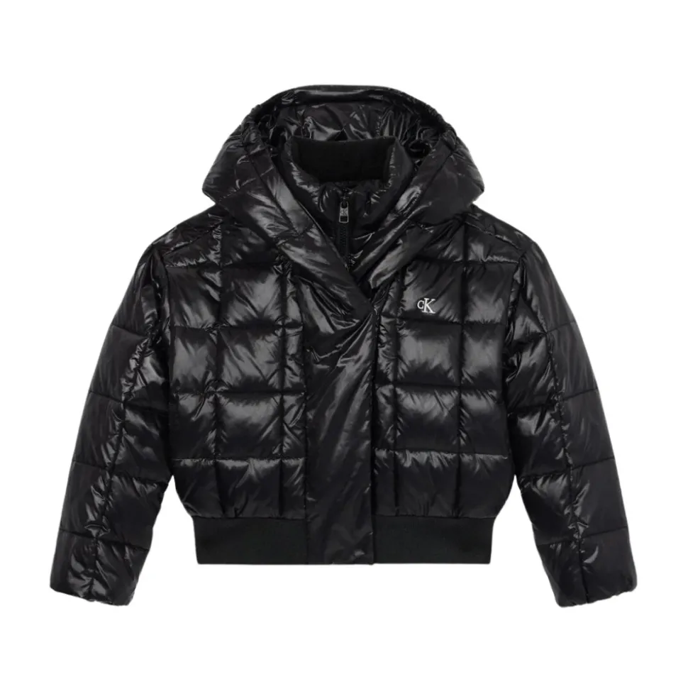 Zwarte Winter Puffer Jas Archive Grid