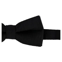 Zwarte wollen vlinderdas met labyrint